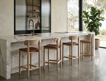 Modern Wooden Bar Stool