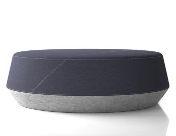Button Large Ottoman