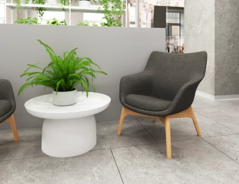 Flow Chair Charcoal Lifestyle