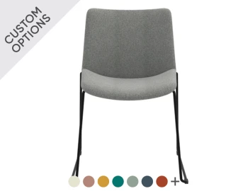 Flow Dining Chair Sled Base Hero