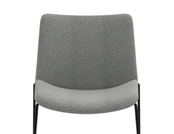 Flow Dining Chair Sled Base Zoom
