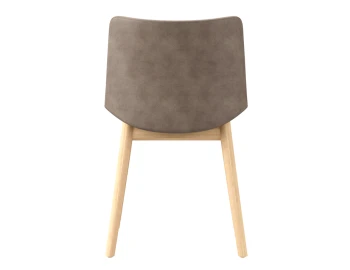 Flow Dining Chair Wood Base Back