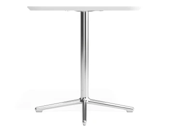 Place Cafetable 700x700 White Chrome