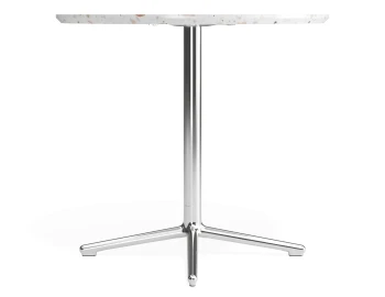 Place Cafetable 800dia Terrazzo Chrome