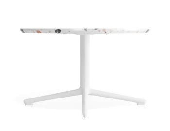 Place Coffeetable 700dia Terrazzo White