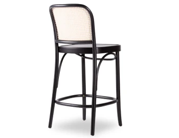 811 Hoffmann Stool In Black 0001 Black811Stool