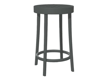 822 Barstool 63cm Grey Shadow Pigment
