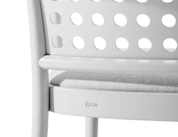822 Lounge Armchair Pigment Padded Insitu