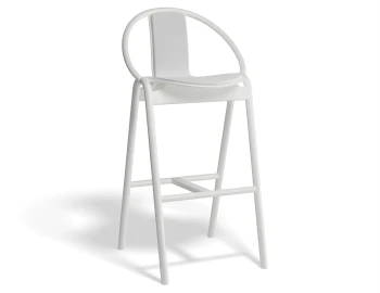 Again Barstool 75cm Fullpad Whitepigment Prince