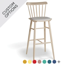 Ironica Bar Stool Upholstered
