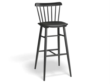Ironica Barstool 80cm Pad Blackgrain Mdr