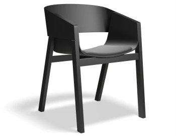 Merano Armchair Seatpad Blackgrain Mdr