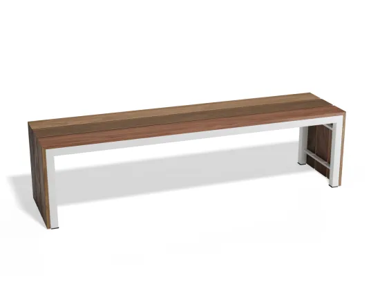 Cascade Bench 1700 Classicpearlwhite