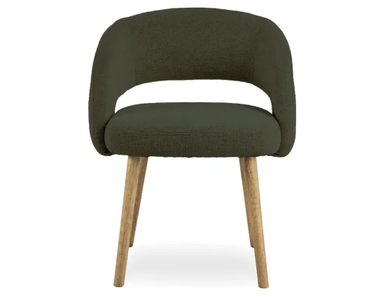 Akito Chair Hunter Green Front