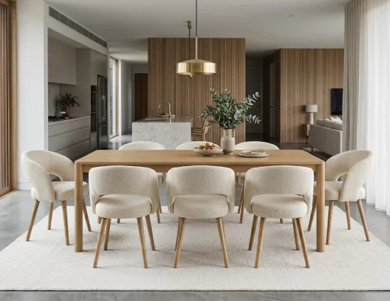 Akito Ivory Nordica Table