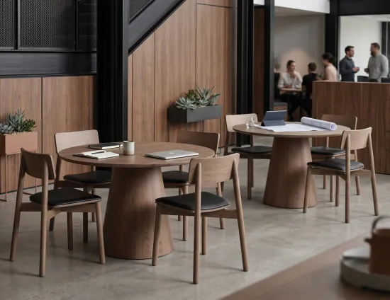 120cm Walnut Chairs Walnut Andi Upholstered New