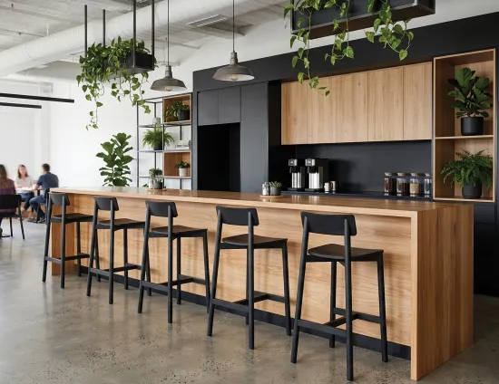 Andi Stool Black Office