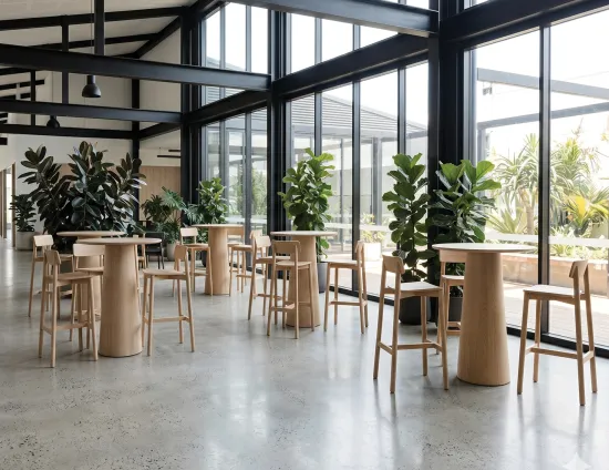 Circa Table Natural With Andi Stool