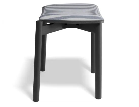 Andi Lowstool Pad Ashblack Bluestripe