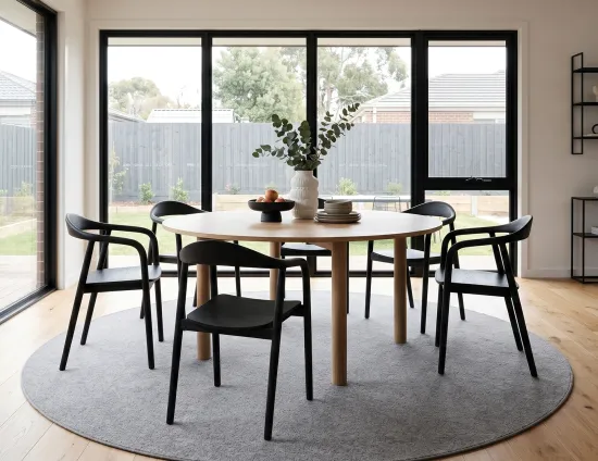 Danish Black Armchair