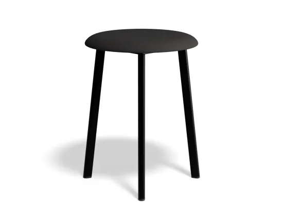 Atlas Lowstool Blackframe Fabric Anthracite