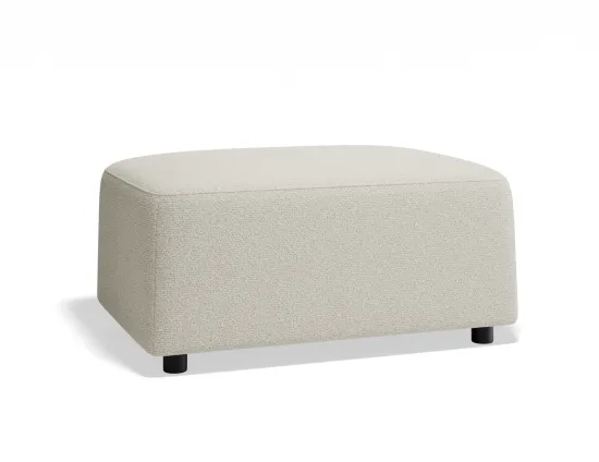 Atticus Ottoman Ivorycream