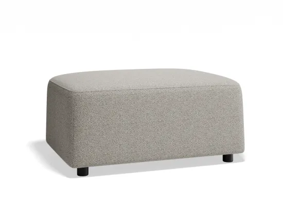 Atticus Ottoman Oystergrey