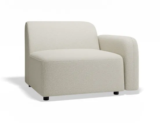 Atticus 1seaterrightarmrest Ivorycream