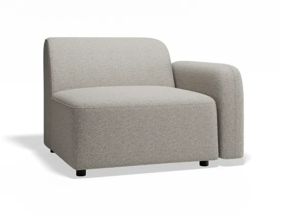 Atticus 1seaterrightarmrest Oystergrey