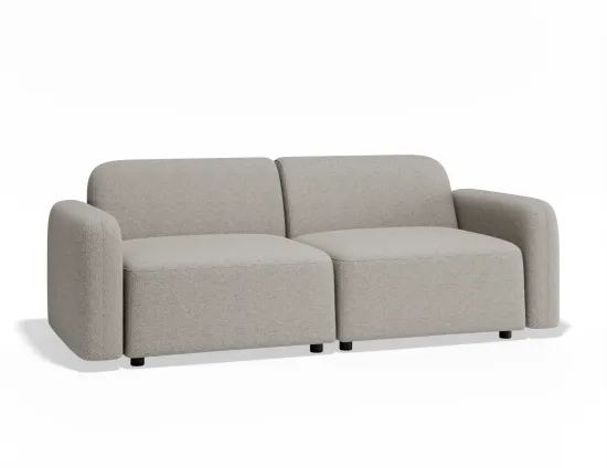 Atticus 2seater Oystergrey