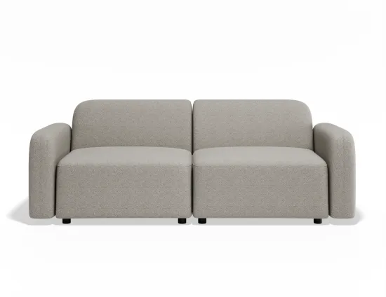 Atticus 2seater Oystergrey