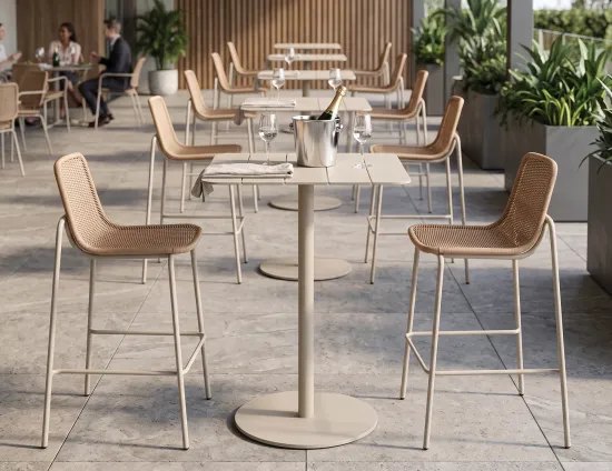 Designer Rattan Bar Stools New
