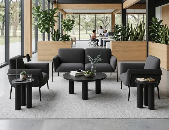 Charlie 2 Seater Charcoal Lifestyle