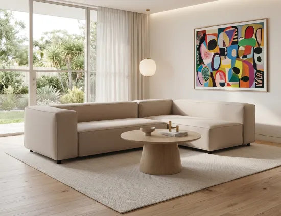Circa Wooden Round Coffee Table