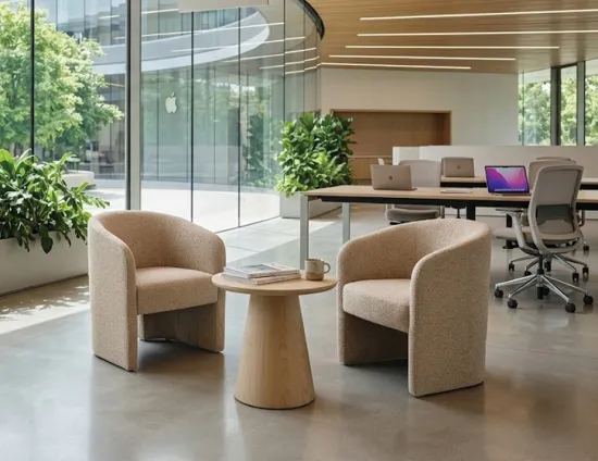 Cove Beige Office Mid