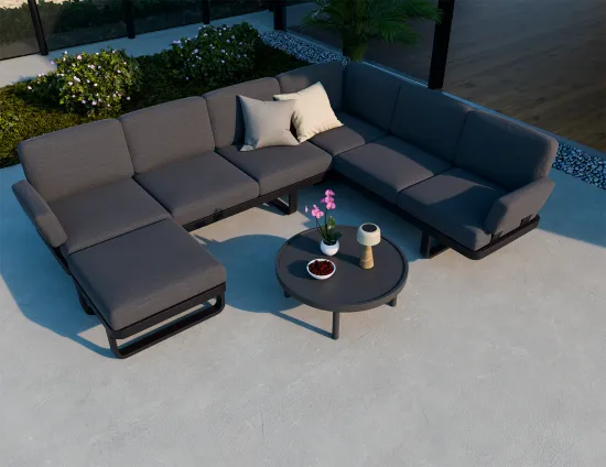 Delmar Configf Charcoal