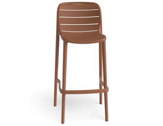 Element Barstool Orange Textured Product