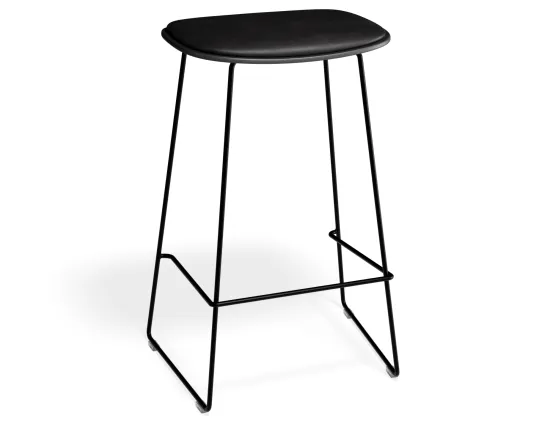 Elvav2 Kitchenstool Padded Black Black Blackpu