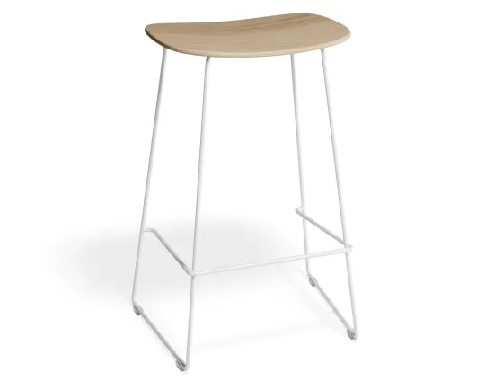 Elvav2 Kitchenstool Ash White
