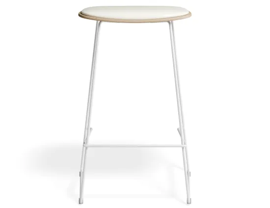 Elvav2 Kitchenstool Padded Ash White Whitepu