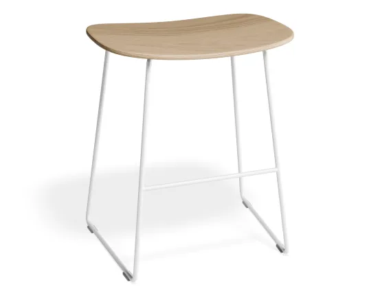 Elva Lowstool Ash White