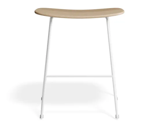 Elva Lowstool Ash White