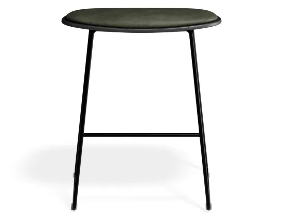 Elva Lowstool Padded Black Black Greenpu