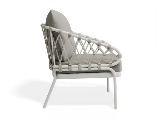 Kara Loungechair White