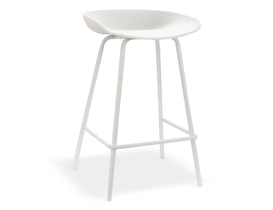 Kobe Metal Legs White Main