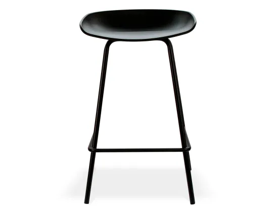 KobeStool MetalLegs Black Front