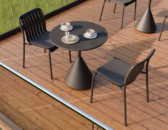 Kora Cafetable Charcoal Basalt