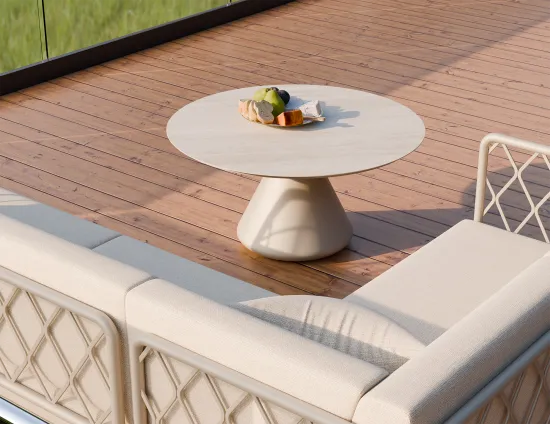 Kora Coffeetable 90cm Latte Dune