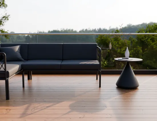 Kora Sidetable Charcoal