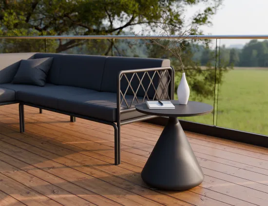 Kora Sidetable Charcoal